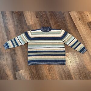 Vintage Tiara International Striped Sweater